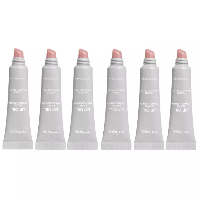 Totemica Lip Oil With Charm Exotic Translucency Power Dragon Fruit - Wholesale 6 Units (TBR24-L13C)