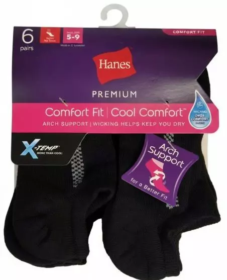 #6-H-5413 Women’s No Show Socks – $3.20 Per 6 Pair Pack (14 Packs)