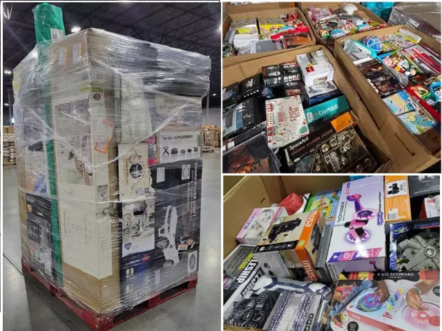 Target Mediums & High Piece Count Split Truckload · 24 pallets · overstock &