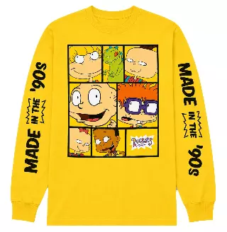NICKELODEON RUGRATS LONG SLEEVE SHIRT GOLD