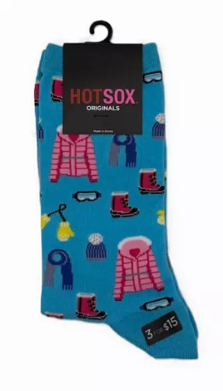 #6-HS-2190 Women’s ‘Hot Sox’ Winter Crew Socks (9-11) – $.45 Per Pair (24 Pair)