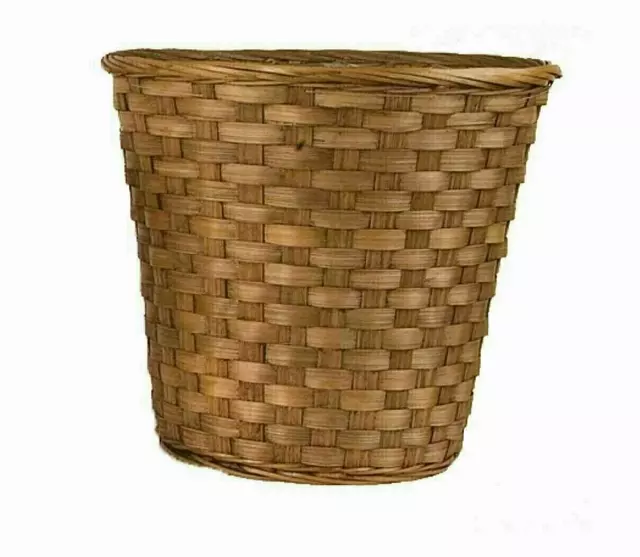 MS1745-12DK – 12” Stain bamboo pot sewn-in-liner (fits 10” pot)-“each” Min 12 – Case 48 pcs