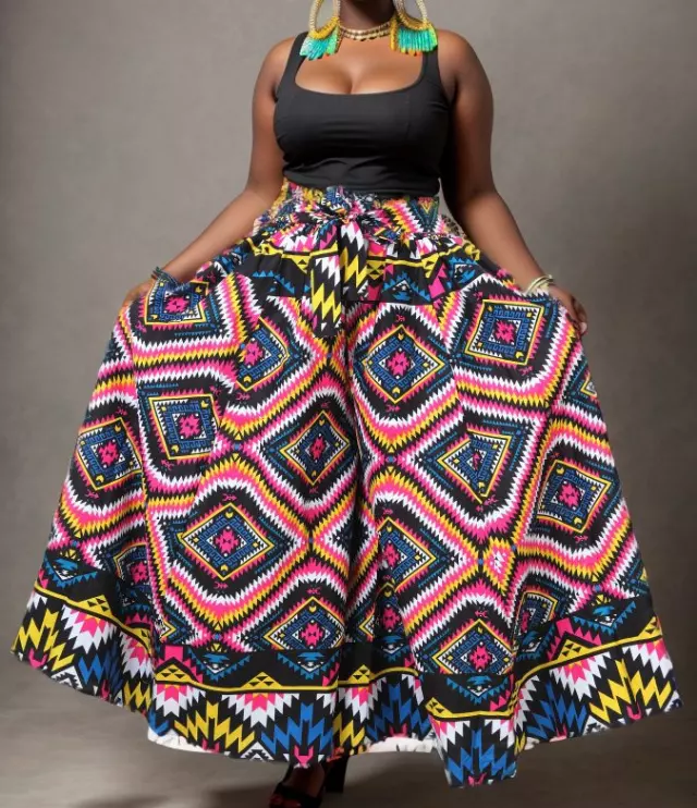 701P - NEW PRINT ALERT!!!! Ankara Palazzo Pants With Pockets (3 PCS PRE-PACK) - $25.00 Each — One Size (4 - 24) / Print-517