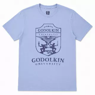 THE BOYS GODOLKIN SHEILD T-SHIRT LT BLUE
