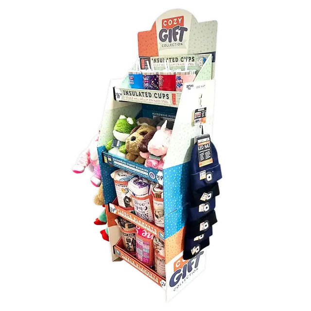 Hug N Sip Cup Plush Assortment Floor Display - 38 Pieces Per Retail Ready Display Kit 88567