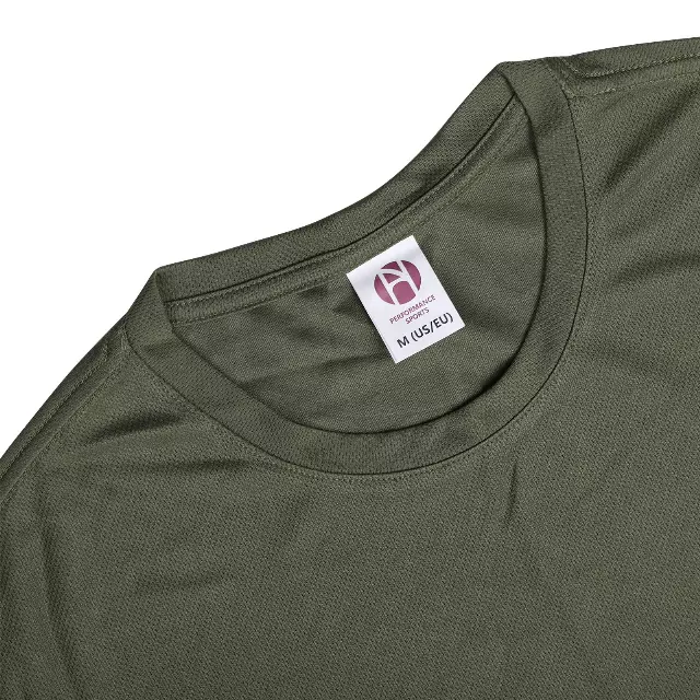 Men's Performance T-Shirts- Style #MS02- OLIVE- $3.75/Unit MINIMUM 48 PCS - PLEASE SEE DESCRIPTION
