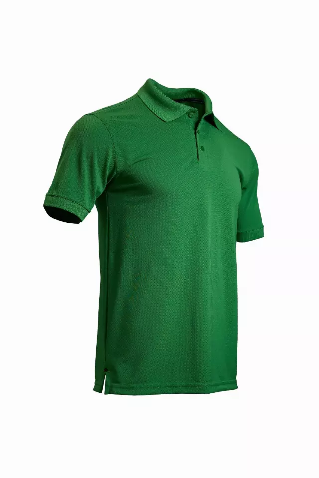 Men's solid pique sport polo shirt - Style #LHT12- $10/Unit MINIMUM 24 PCS Open Stock - PLEASE SEE DESCRIPTION — Spring Green