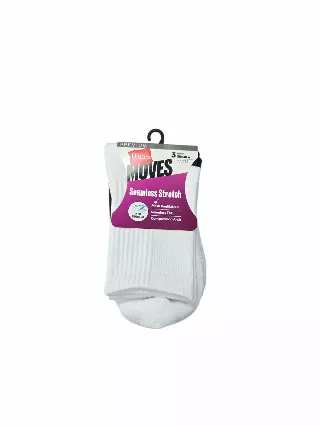 #6-H-6565 Women’s Mid Crew Socks – $2.10 Per 3 Pair Pack (14 Packs)