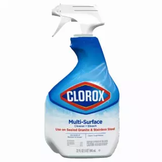 CLOROX MULTI SURFACE CLEANER SPRAY 946 ML WITH BLEACH (Case of 12)