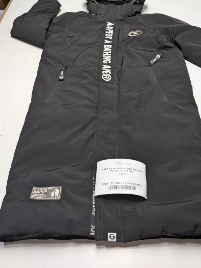 AAPE by A Bathing Ape Hooded Puffer Jacket 3XL 1 pc