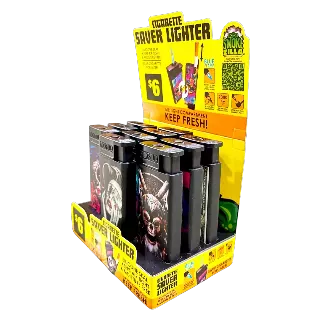 Torch Lighter Cigarette Saver - 10 Pieces Per Retail Ready Display 41556