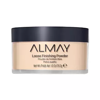 Almay Setting Powder, Face Makeup, Matte Loose Powder, Hypoallergenic, Cruelty Free, 100 Light, 1 Oz — 100 Light (2pc Case Pack) / 24 PCS