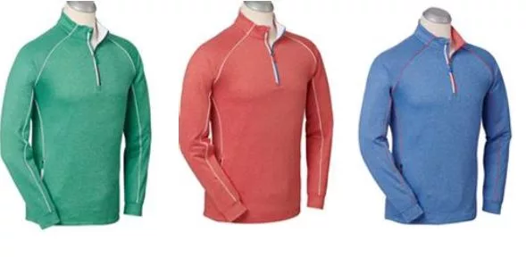 Bobby Jones wholesale 1/4 zip pullover 24pcs.
