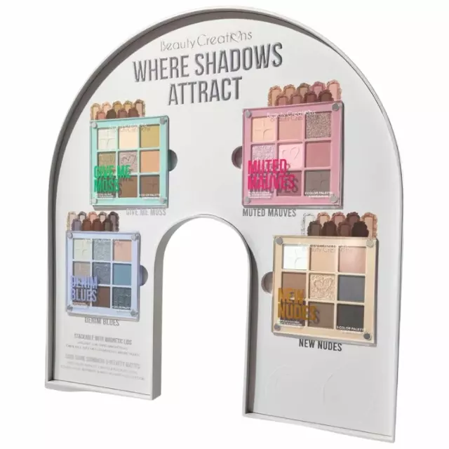Beauty Creations 9 Color Magnetic Shadow Palette Collection Full Pr - Wholesale 1 Unit (9SP-PR)