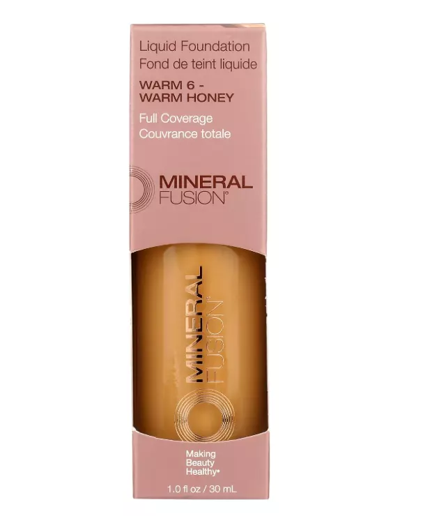 Mineral Fusion, Liquid Foundation Warm 6, 1 Fl Oz