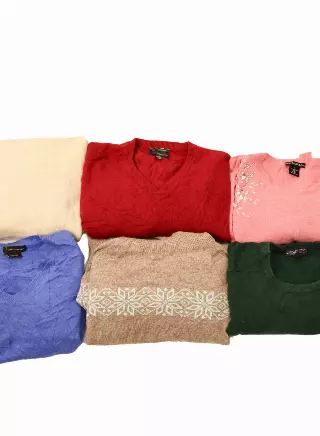 Vintage & Modern Cashmere Box of 50 lbs - Ready to Ship