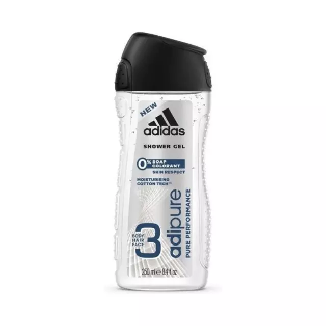 Adidas Adipure Pure Performance Men's Shower Gel 250 ml