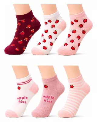 Girls' Socks #2296G (Dozen) — Assorted / Sock Size 6-8