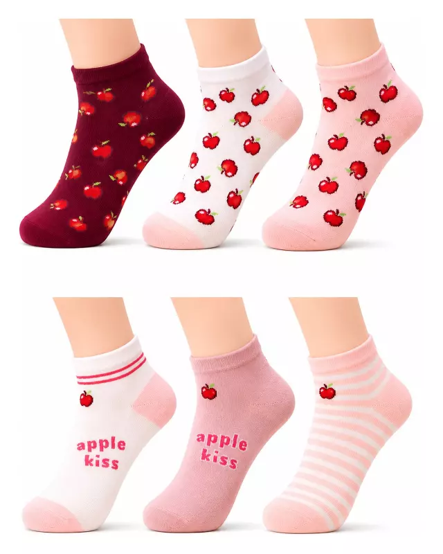 Girls’ Socks #2296G (Dozen) — Sock Size 6-8