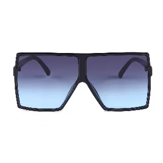 Gradient Lens Oversized Shield Sunglasses P10353