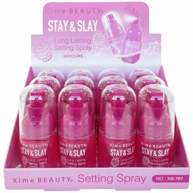 Xime Beauty Stay & Slay Setting Spray - Wholesale Display 12 Units (XB-787)