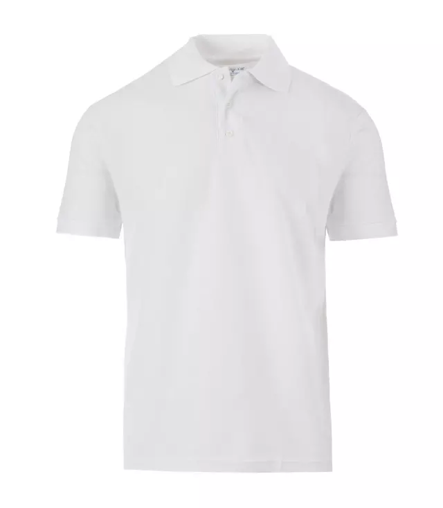Pique Polo White Tanvir S-XL - 70151