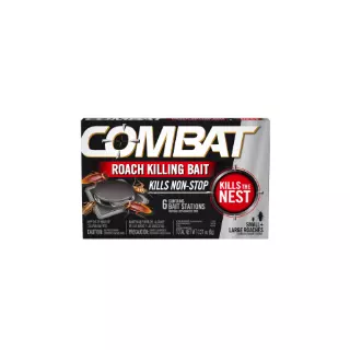 Combat Small Large Roach Bait 6Ct Case Pk 6