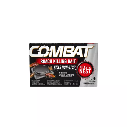 Combat Small Large Roach Bait 6Ct Case Pk 6