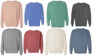 #7-380-GD30 Garment Dyed Unisex Crewneck Sweatshirt – $4.25 each (30 Pieces)