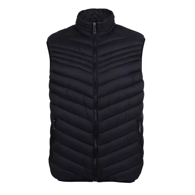 Men's berber lined vest with detachable hood - Style #MV806 - $12.50/Unit MINIMUM 12 PCS - PLEASE SEE DESCRIPTION - S-2XL — Black