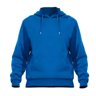 Men's Pullover Fleece Hoodie - Style #MFJ172-$7.25/Unit - 24 PCS/CS - PLEASE SEE DESCRIPTION — Royal Blue