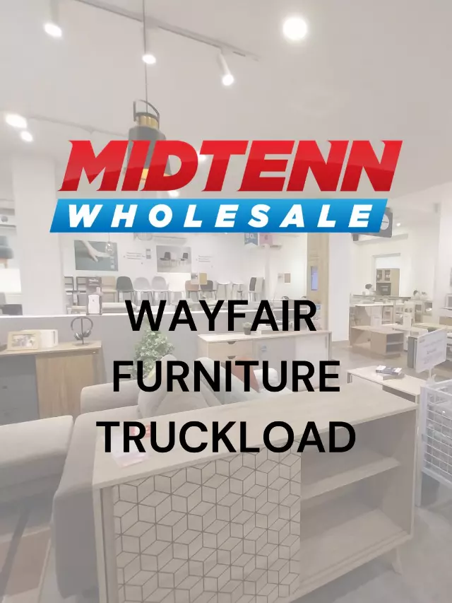 8 Foot Furniture Truckload - Wayfair