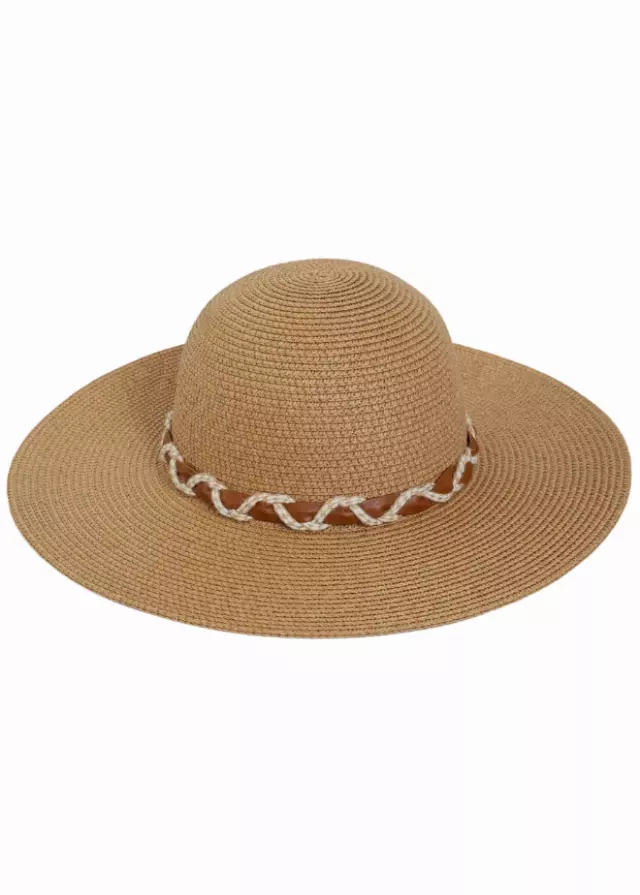Max Studio Braided Straw Floppy Hat — TOAST