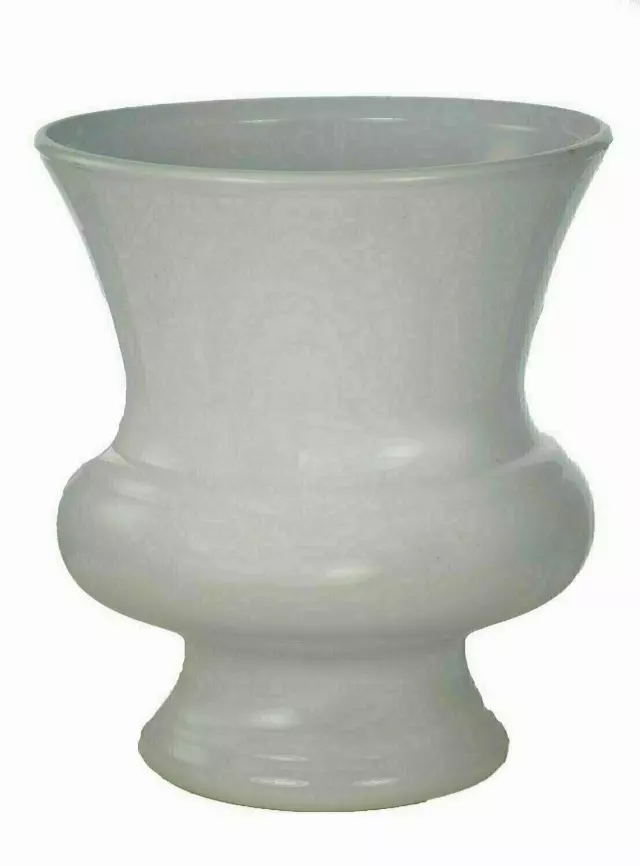 PL8026WT – 8” x 9.5” tall large Plastic urn (pk6)-“box” Min 1 box