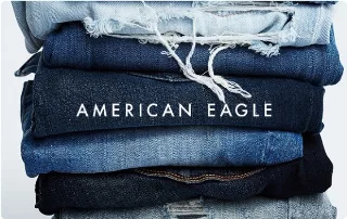 American Eagle Wholesale store stock apparel 300pcs.
