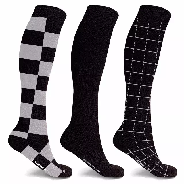 Perfect Gift Compression Socks (3-Pairs) — Large/XL