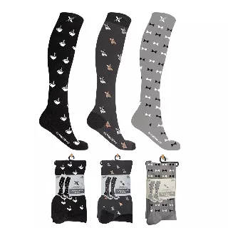 ATHLETIC GRADUATED COMPRESSION SOCKS - 3 ASST STYLES — Small/Medium · SKU EF-3MERCS-M
