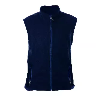 Men's Fleece Vest with Pockets- Style #MV804- $10.00/ Unit MINIMUM 24 PCS - PLEASE SEE DESCRIPTION - S-2XL — Navy