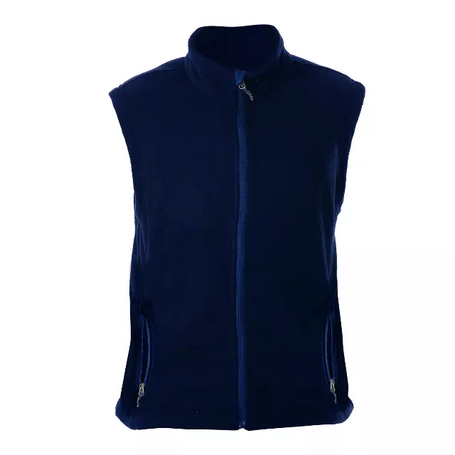 Men's Fleece Vest with Pockets- Style #MV804- $10.00/ Unit MINIMUM 24 PCS - PLEASE SEE DESCRIPTION - S-2XL — Navy