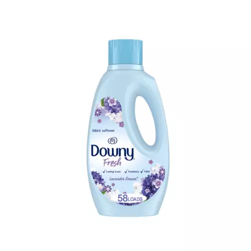 Downy Fresh Non-Concentrated Liquid Fabric Softener Lavender 50oz Case Pack 4