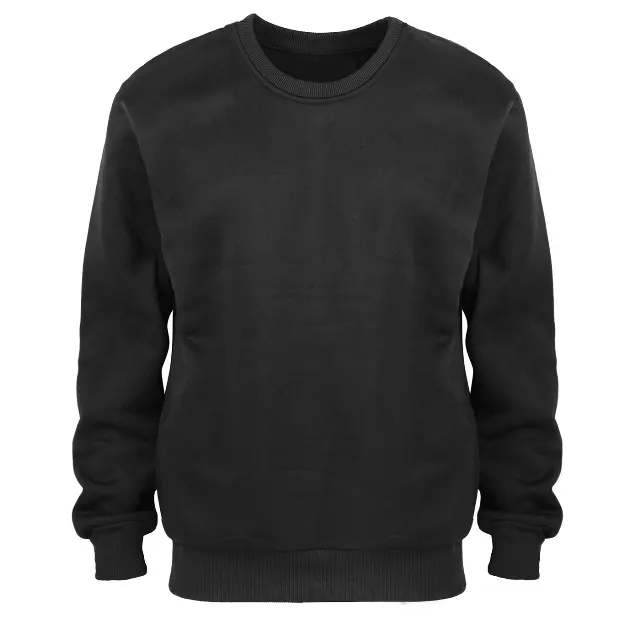 Men's Pullover Sweatshirt- Plus Size-Style #BT700X- $8.00/Unit MINIMUM 24 PCS - PLEASE SEE DESCRIPTION — Black