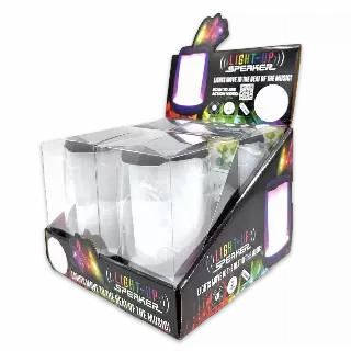 Wireless Speaker with Rgb Lights - 4 Pieces Per Retail Ready Display 24543