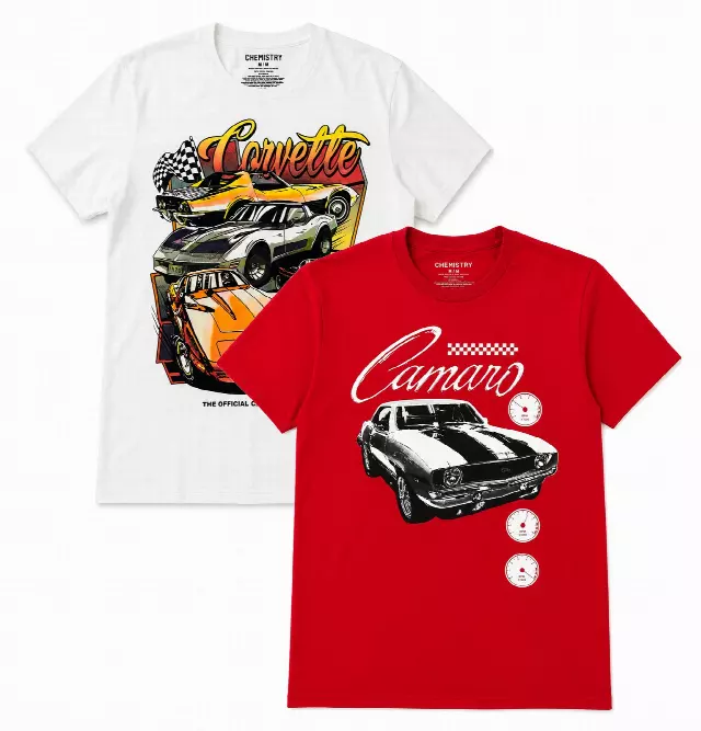 GM CHEVY ASSORTED T-SHIRTS
