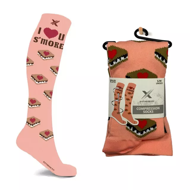 SMORE COMPRESSION SOCKS — Small/Medium