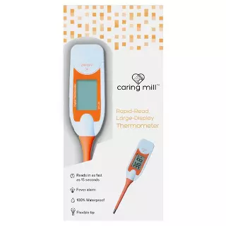 Wholesale Lot Of 1,152 Caring Mill Rapid Read Display Thermometers – UPC 810025921101 – MSRP $13.99 Each – Your Price Is Only $1.50 Each