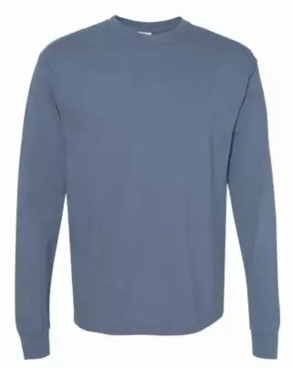 #277-GD48 Garment Dyed Unisex Heavyweight Long Sleeve T-Shirt – $2.50 Each (48 Pieces)