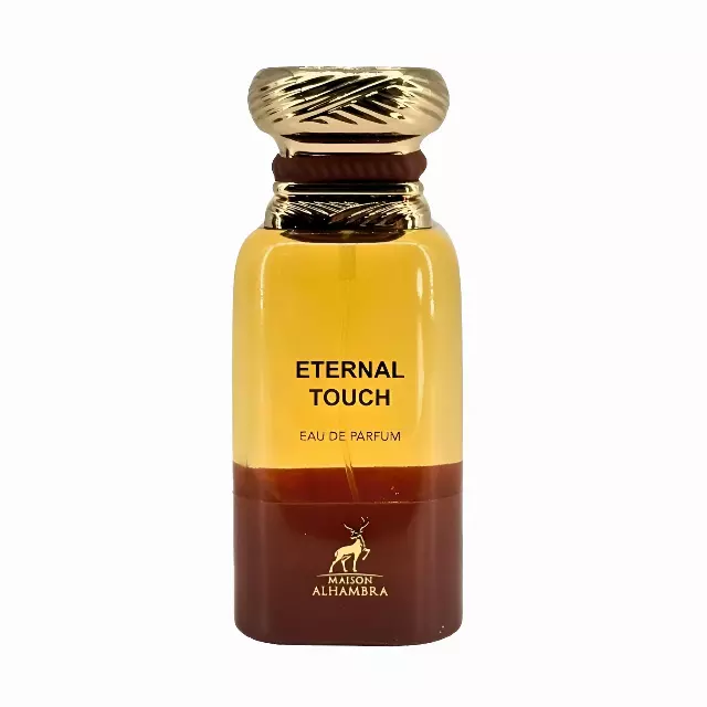 Maison Alhambra Eternal Touch  Spicy, Gourmand, Woody, Sweet  Eau de Parfum Spray Long-Lasting Fragrance for Men, 2.7 Ounce / 80 ml