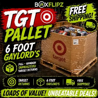 TGT Pallet - 6ft Gaylord - HPC - free shipping