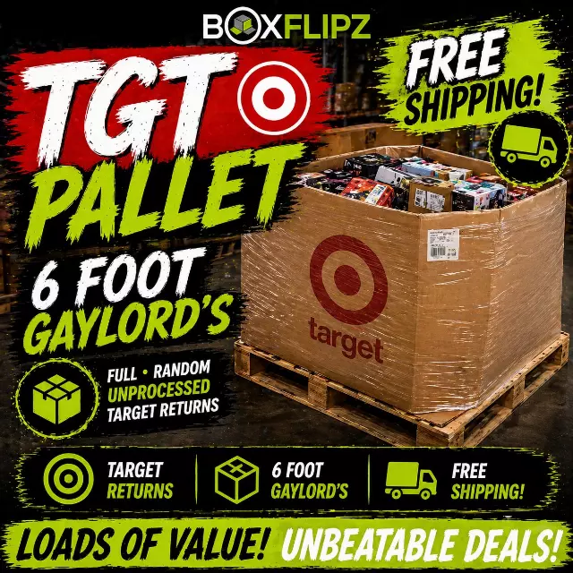TGT Pallet - 6ft Gaylord - HPC - free shipping