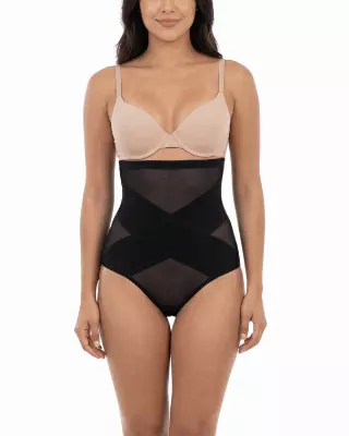 Mira Brief Shapewear — Black / XL